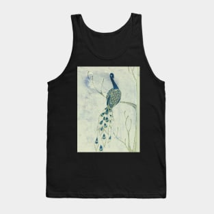 Dusky Peacock Tank Top